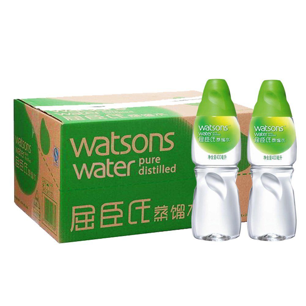 屈臣氏(watsons)400ml蒸餾飲用水*24瓶 - 商品詳情 - 城軌採購網